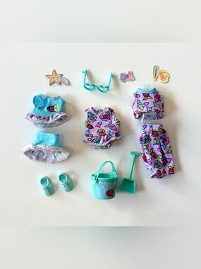 Barbie Kelly Beach Fashion Fun doll clothes